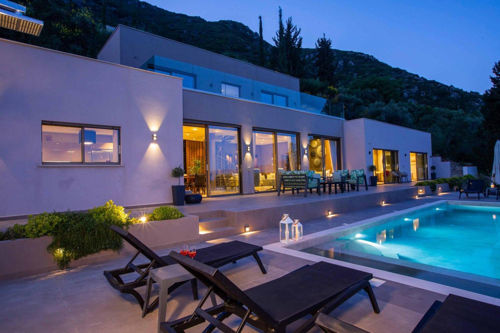 Villa Ino Lefkas Нідрі Екстер'єр фото